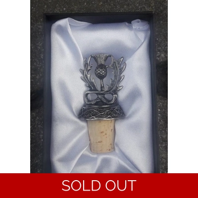 ** THISTLE BOTTLE STOPPER **